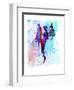 Fashion Models 7-Irina March-Framed Art Print