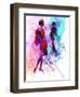 Fashion Models 8-Irina March-Framed Art Print