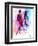 Fashion Models 8-Irina March-Framed Art Print