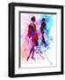 Fashion Models 8-Irina March-Framed Art Print