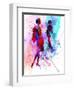 Fashion Models 8-Irina March-Framed Art Print