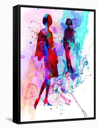 Fashion Models 8-Irina March-Framed Stretched Canvas