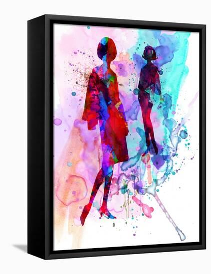 Fashion Models 8-Irina March-Framed Stretched Canvas