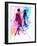 Fashion Models 8-Irina March-Framed Art Print