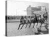 Fashion Models Wearing Swimsuits at the Eden Roc Swimming Pool-Lisa Larsen-Stretched Canvas