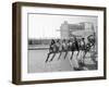 Fashion Models Wearing Swimsuits at the Eden Roc Swimming Pool-Lisa Larsen-Framed Photographic Print