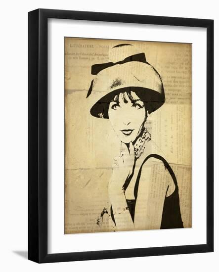 Fashion News I-Wild Apple Portfolio-Framed Art Print