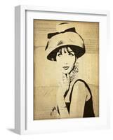 Fashion News I-Wild Apple Portfolio-Framed Art Print