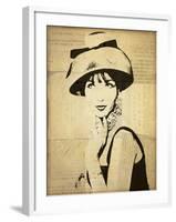 Fashion News I-Wild Apple Portfolio-Framed Premium Giclee Print