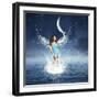 Fashion Night Fairy-alphaspirit-Framed Photographic Print