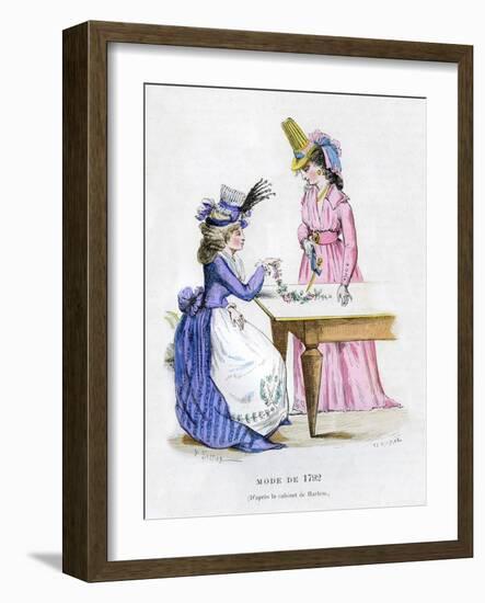 Fashion of 1792 (1882-188)-Sellier-Framed Giclee Print