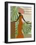 Fashion Orange Dress-Matthew Piotrowicz-Framed Art Print