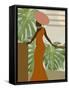 Fashion Orange Dress-Matthew Piotrowicz-Framed Stretched Canvas