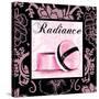 Fashion Pink Radiance - Powder-Gregory Gorham-Stretched Canvas