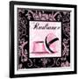 Fashion Pink Radiance - Powder-Gregory Gorham-Framed Art Print