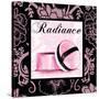 Fashion Pink Radiance - Powder-Gregory Gorham-Stretched Canvas
