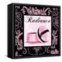 Fashion Pink Radiance - Powder-Gregory Gorham-Framed Stretched Canvas