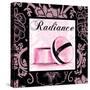 Fashion Pink Radiance - Powder-Gregory Gorham-Stretched Canvas