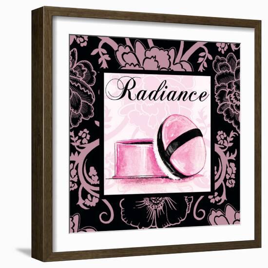 Fashion Pink Radiance - Powder-Gregory Gorham-Framed Art Print