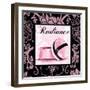 Fashion Pink Radiance - Powder-Gregory Gorham-Framed Art Print