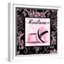 Fashion Pink Radiance - Powder-Gregory Gorham-Framed Art Print