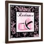 Fashion Pink Radiance - Powder-Gregory Gorham-Framed Art Print