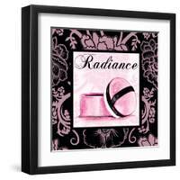 Fashion Pink Radiance - Powder-Gregory Gorham-Framed Art Print