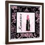 Fashion Pink Romance - Lipstick-Gregory Gorham-Framed Art Print