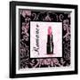 Fashion Pink Romance - Lipstick-Gregory Gorham-Framed Art Print