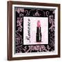 Fashion Pink Romance - Lipstick-Gregory Gorham-Framed Art Print