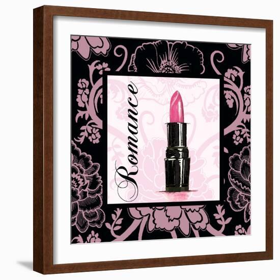 Fashion Pink Romance - Lipstick-Gregory Gorham-Framed Art Print