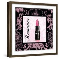 Fashion Pink Romance - Lipstick-Gregory Gorham-Framed Art Print