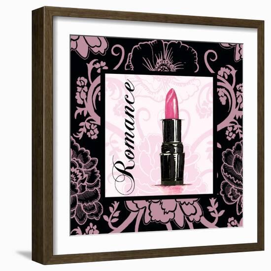 Fashion Pink Romance - Lipstick-Gregory Gorham-Framed Art Print