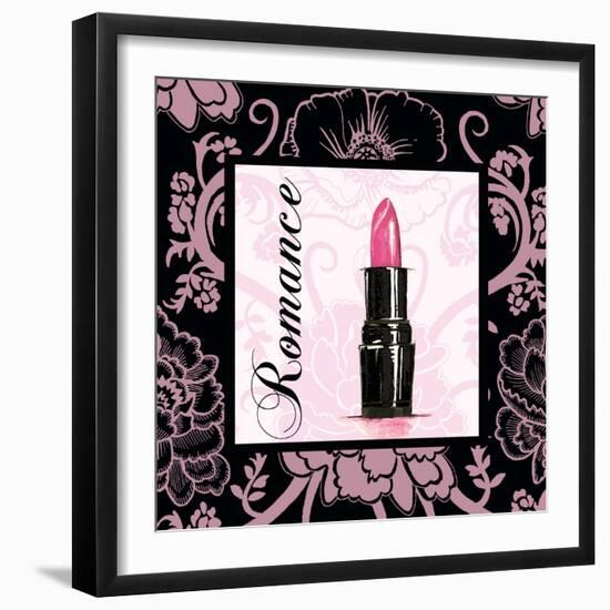 Fashion Pink Romance - Lipstick-Gregory Gorham-Framed Art Print