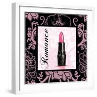 Fashion Pink Romance - Lipstick-Gregory Gorham-Framed Art Print