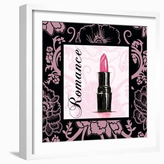 Fashion Pink Romance - Lipstick-Gregory Gorham-Framed Art Print