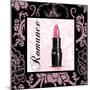 Fashion Pink Romance - Lipstick-Gregory Gorham-Mounted Art Print