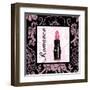 Fashion Pink Romance - Lipstick-Gregory Gorham-Framed Art Print