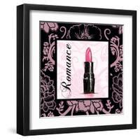 Fashion Pink Romance - Lipstick-Gregory Gorham-Framed Art Print