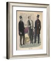 Fashion Plate, 1848-null-Framed Art Print