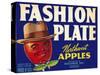 Fashion Plate Apples-null-Stretched Canvas