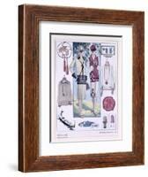 Fashion Plate, from La Femme Chic-null-Framed Giclee Print