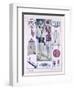 Fashion Plate, from La Femme Chic-null-Framed Giclee Print