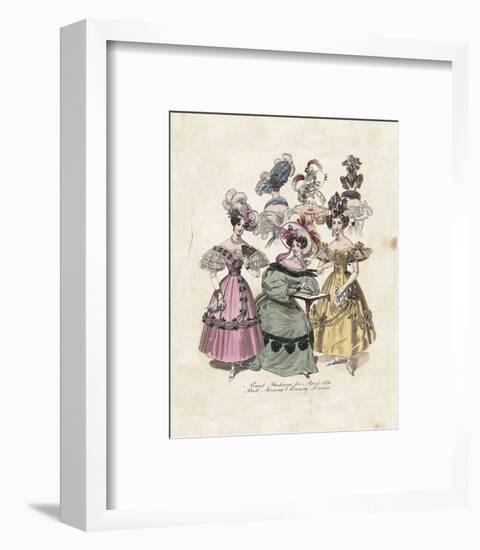 Fashion Plate I-Archive-Framed Art Print