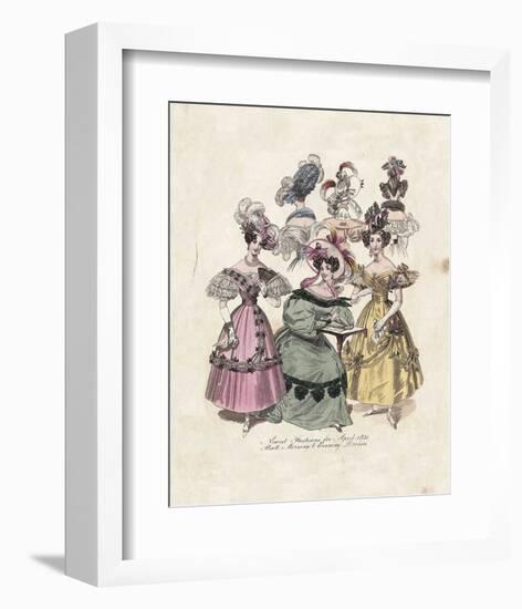 Fashion Plate I-Archive-Framed Art Print