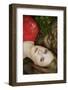 Fashion Portrait of Young Sensual Woman in Garden-heckmannoleg-Framed Photographic Print