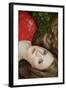 Fashion Portrait of Young Sensual Woman in Garden-heckmannoleg-Framed Photographic Print