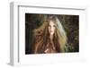 Fashion Portrait of Young Sensual Woman in Garden-heckmannoleg-Framed Photographic Print