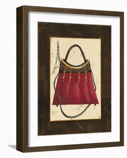 Fashion Purse I-Sophie Devereux-Framed Art Print