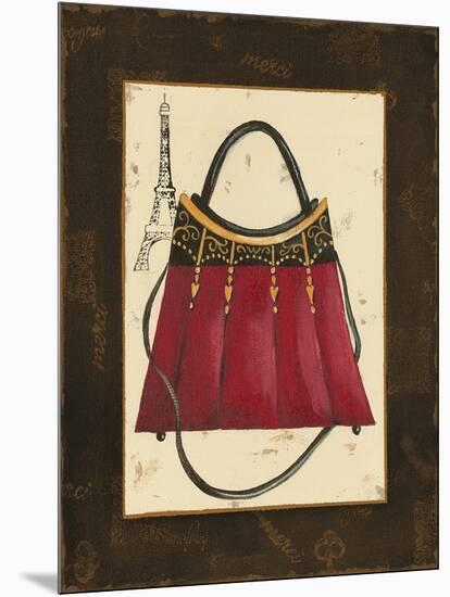 Fashion Purse I-Sophie Devereux-Mounted Art Print